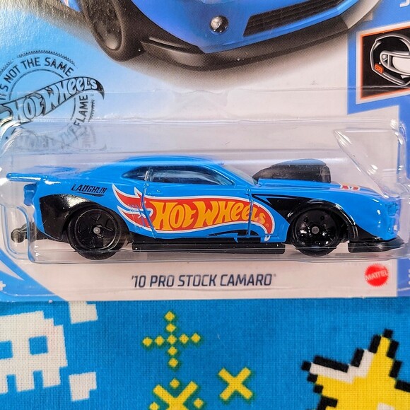 Hot Wheels 2010 Blue Pro Stock Camaro 3/5 250/250 HW Racer Team 1:64 NOC - Picture 3 of 6